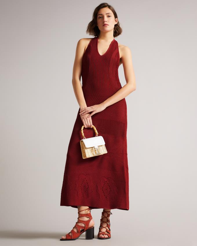 Peignoir Ted Baker Crochet Easy Fit Maxi Marron Femme | BPL-27499577